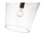 Z-Lite Joliet 1 Light Pendant, Matte Black & Clear 473P9-MB - alternate 5